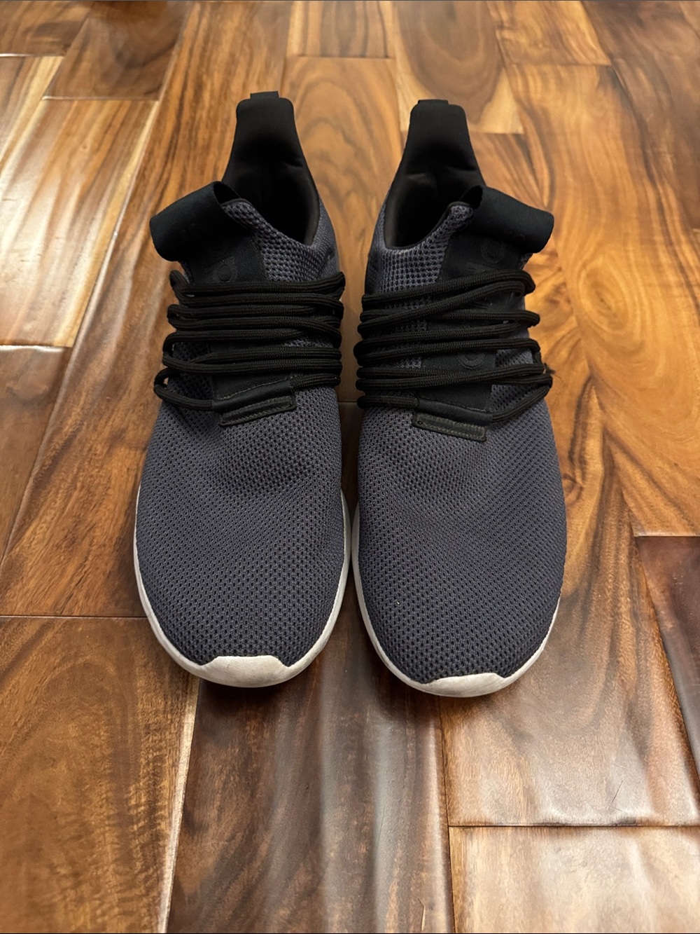 adidas Men’s Knit Sneakers - Black/Gray and Camo